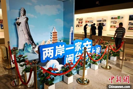 4月17日，福建福州，市民参观展览。中新社记者 吕明 摄